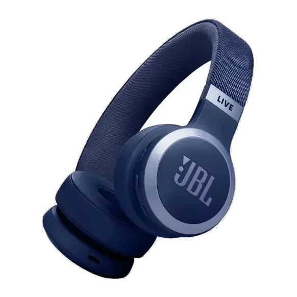 Casque Bluetooth supra-auriculaire à réduction de bruit JBL Live 670NC — Bleu