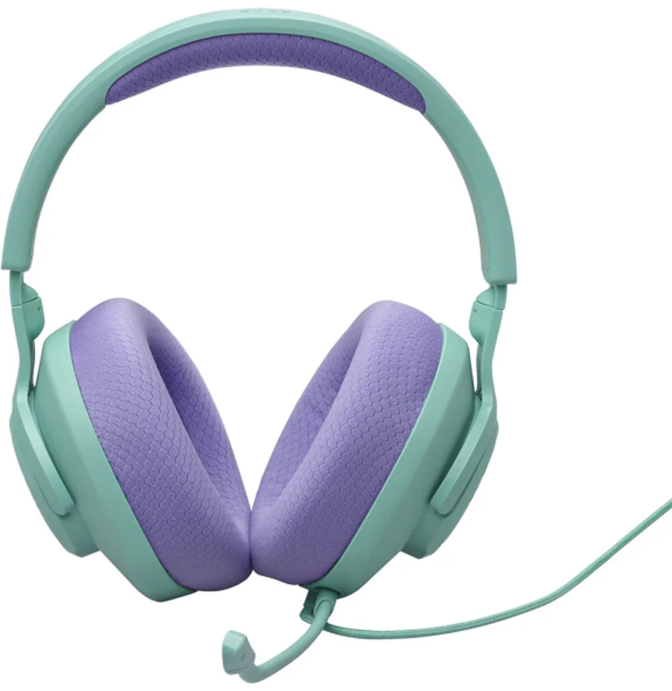 Casque gaming filaire JBL Quantum 100M2 Cyan