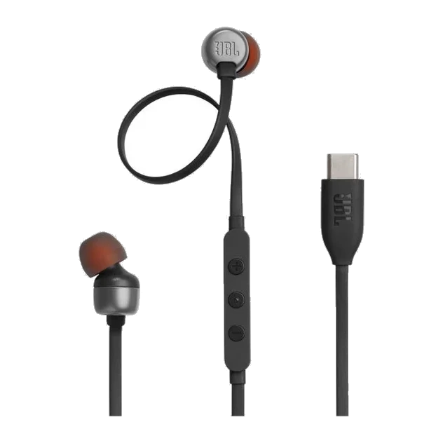 Écouteurs filaires USB-C JBL Tune 310C — Noir