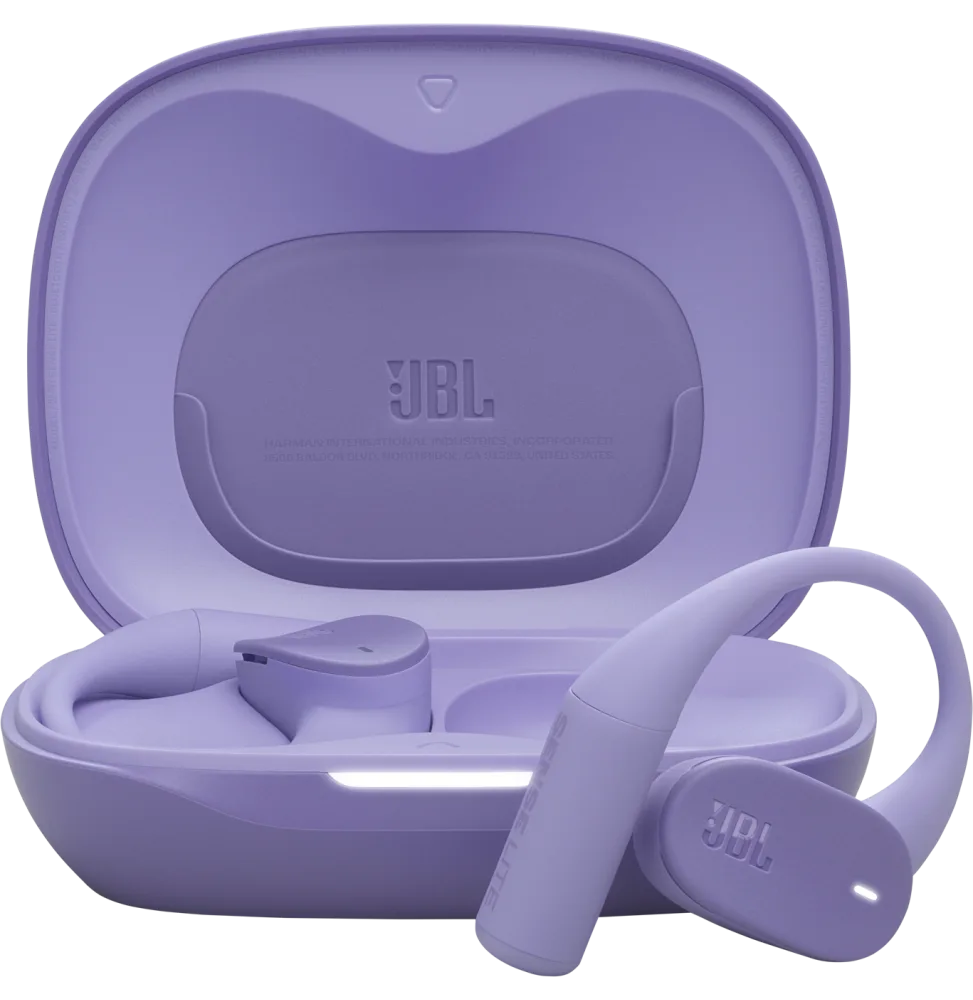 Écouteurs sans fil à oreilles ouvertes JBL Sense Lite — Violet