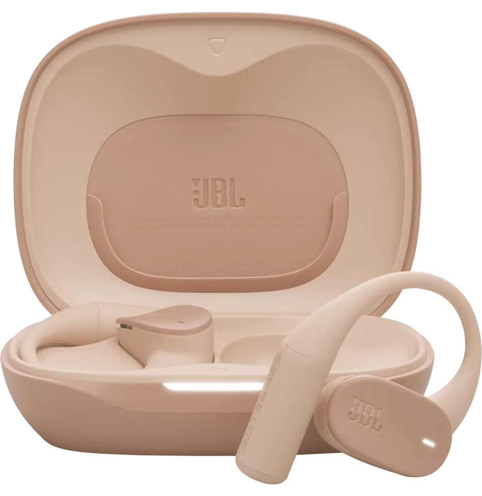 Écouteurs sans fil à oreilles ouvertes JBL Sense Lite — Beige