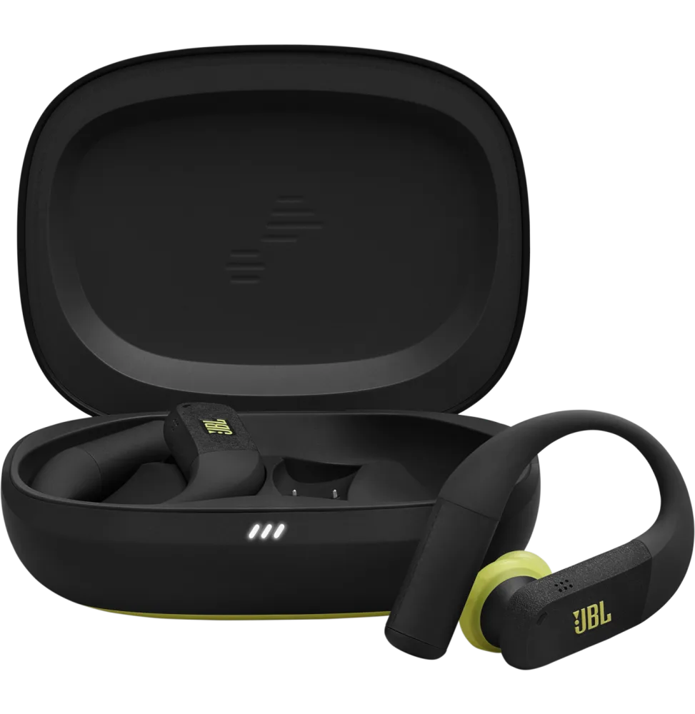 Écouteurs True Wireless de sport JBL Endurance Peak 4 — Noir Citron