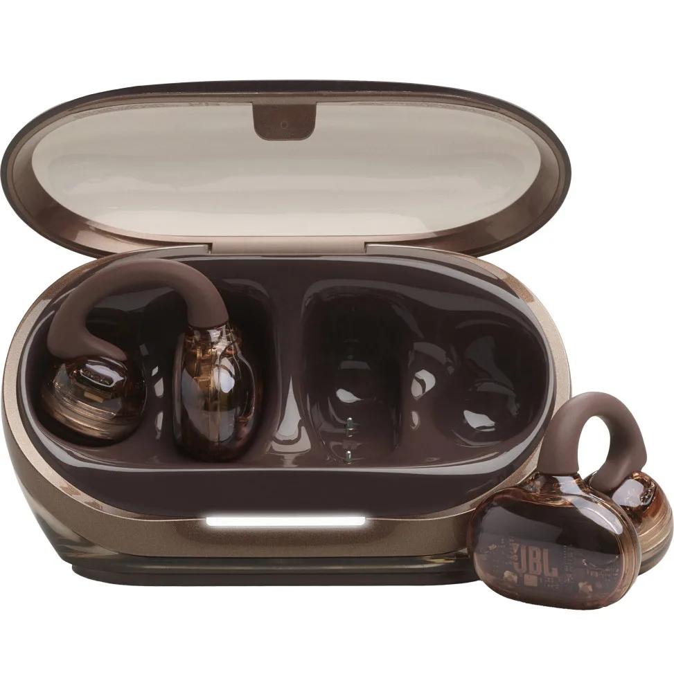 Écouteurs ouverts au format clip JBL Soundgear Clips — Copper