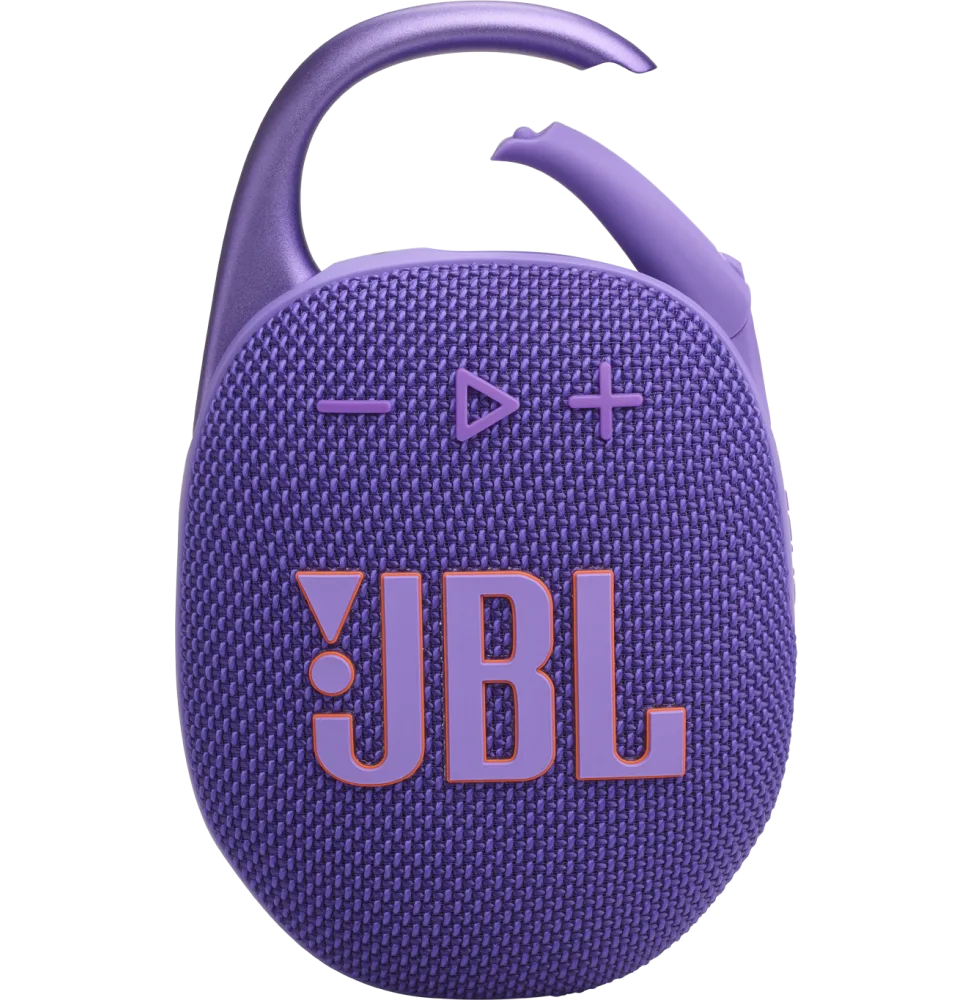 Enceinte Bluetooth avec mousqueton JBL Clip 5 — Violet