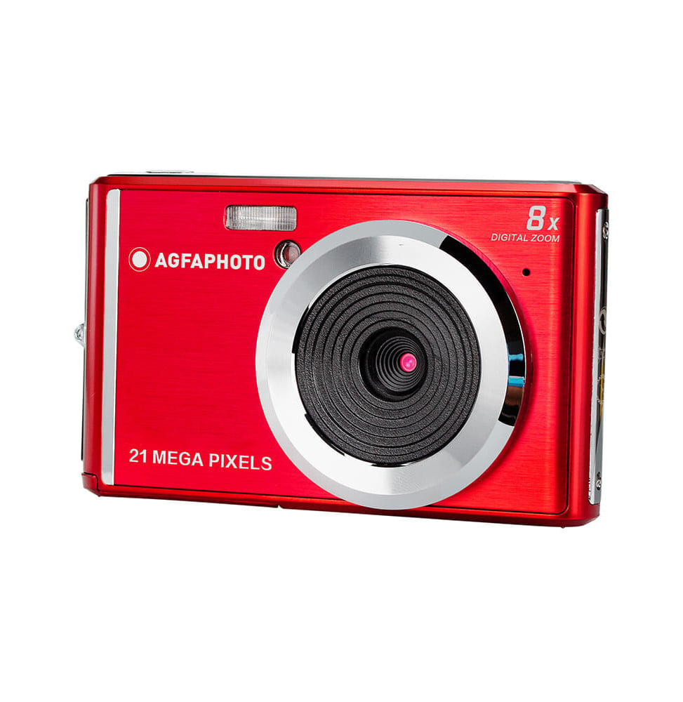 AgfaPhoto Realishot DC5200 rouge, appareil photo numérique HD