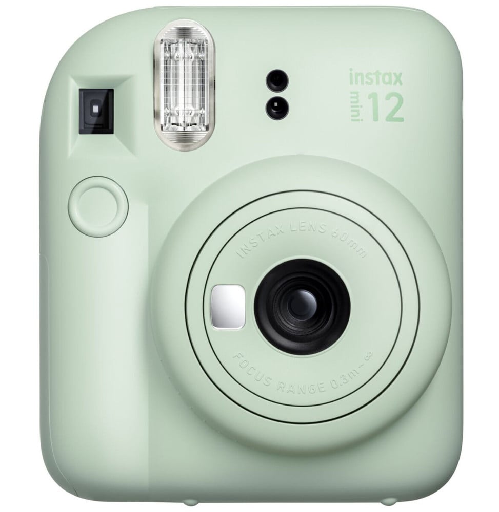 Fujifilm instax mini 12 vert, appareil photo instantané