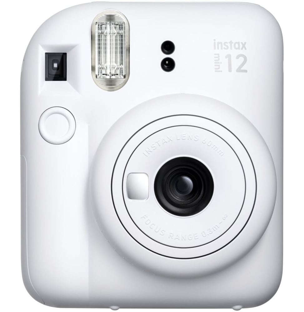 Fujifilm instax mini 12 blanc, appareil photo instantané