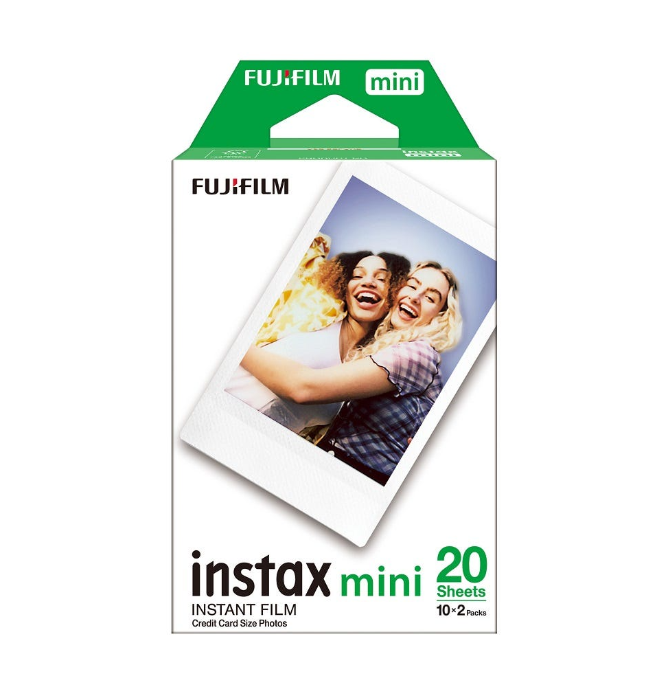 Fujifilm instax mini, film instantané de 20 vues