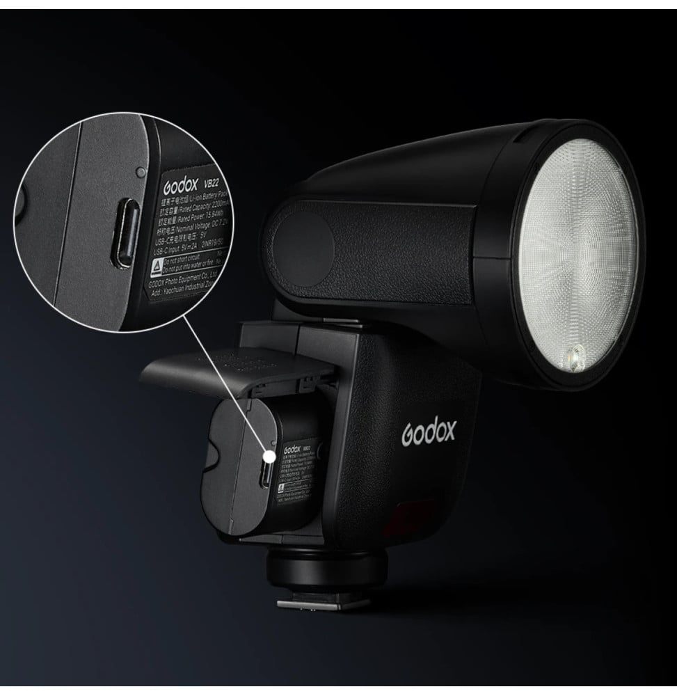 Godox V1 mid pour Nikon, flash cobra