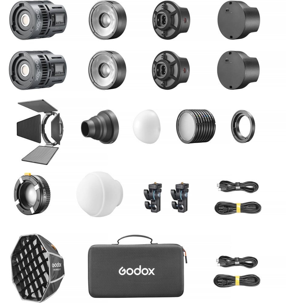 Godox RS60R 2K, kit LED RGB
