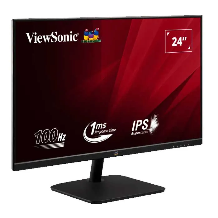 [VA2432] Moniteur ViewSonic 24" 1080p IPS avec conception sans cadre (VA2432)