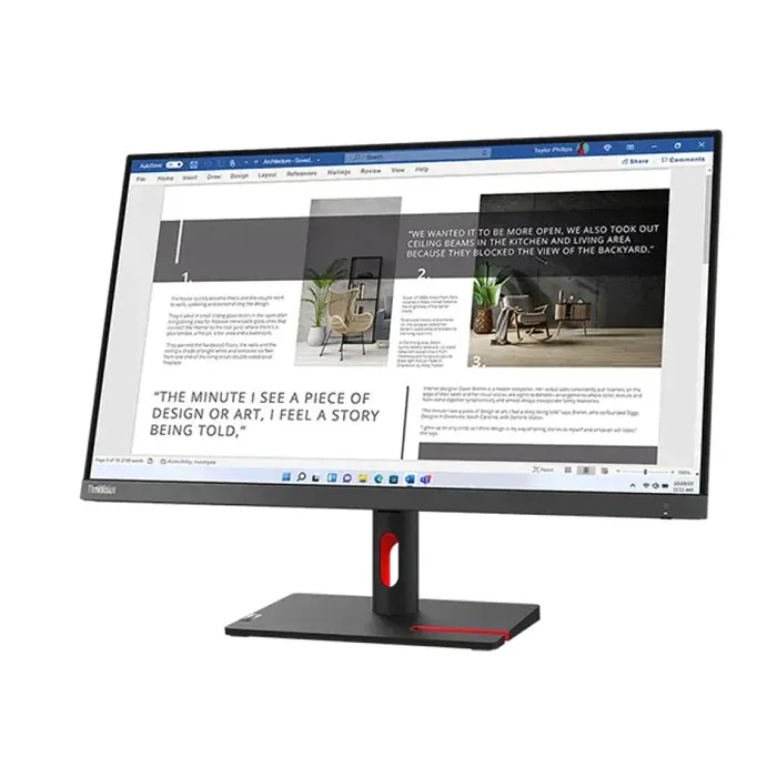 [63dfkat4eu] Écran Lenovo 27" Full HD ThinkVision S27i-30