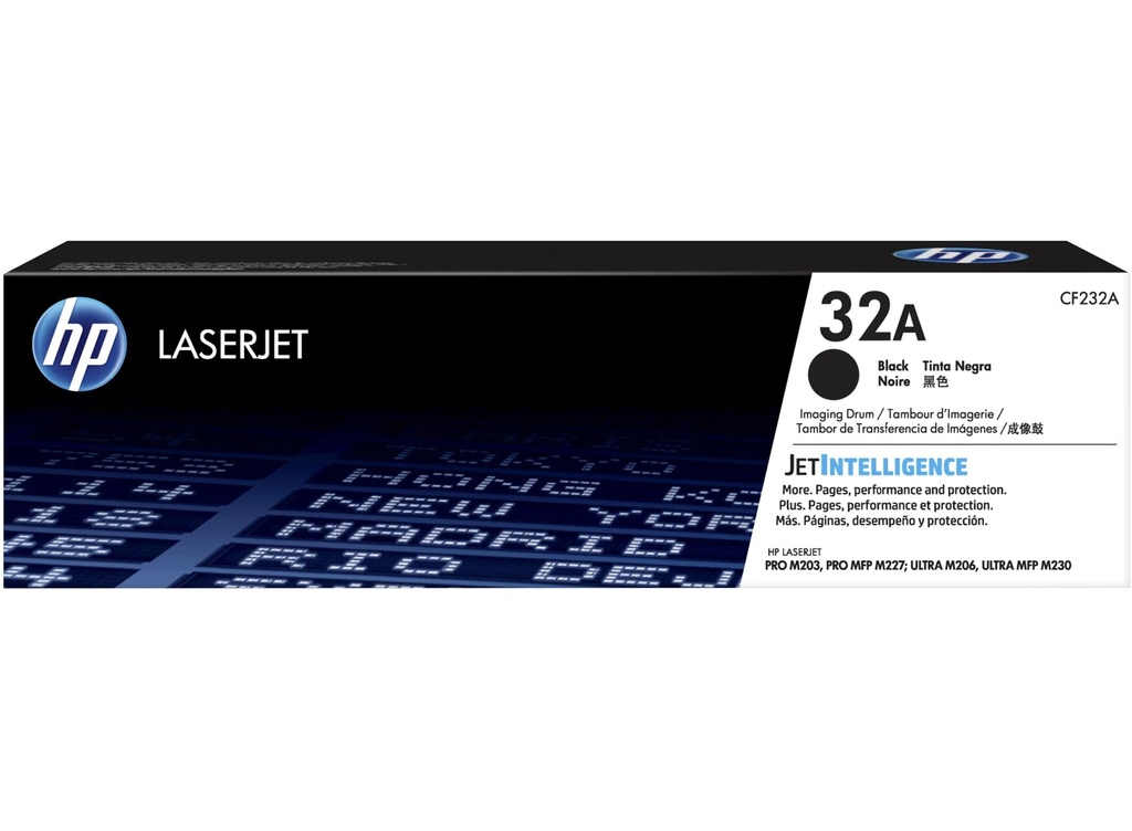 HP 32A Noir tambour d'imagerie original authentique (CF232A)