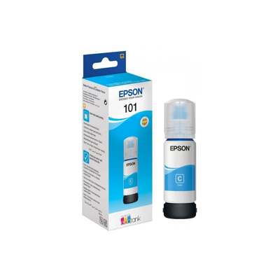 Epson 101 Cyan - Bouteille d'encre EcoTank d'origine