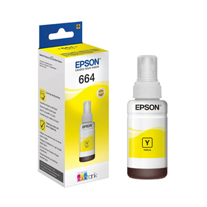 [C13T66444A] Epson 664 Jaune - Bouteille d'encre EcoTank d'origine