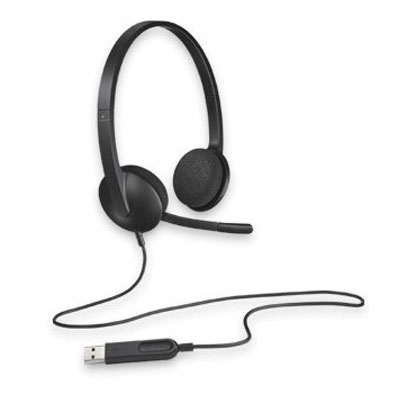 [981-000475] Casque Logitech H340 avec microphone anti-parasite (981-000475)