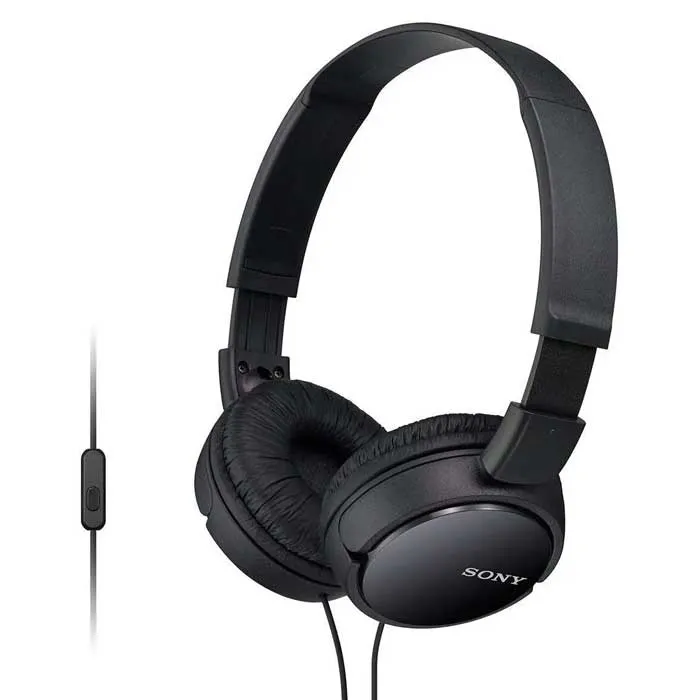 Casque Sony ZX110 Avec Fil Noir (MDR-ZX110APNOIR)