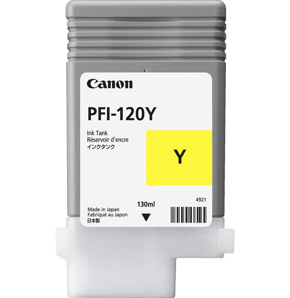 [2888C001AA] Cartouche d'encre Canon PFI-120 Jaune origine(2888C001AA)
