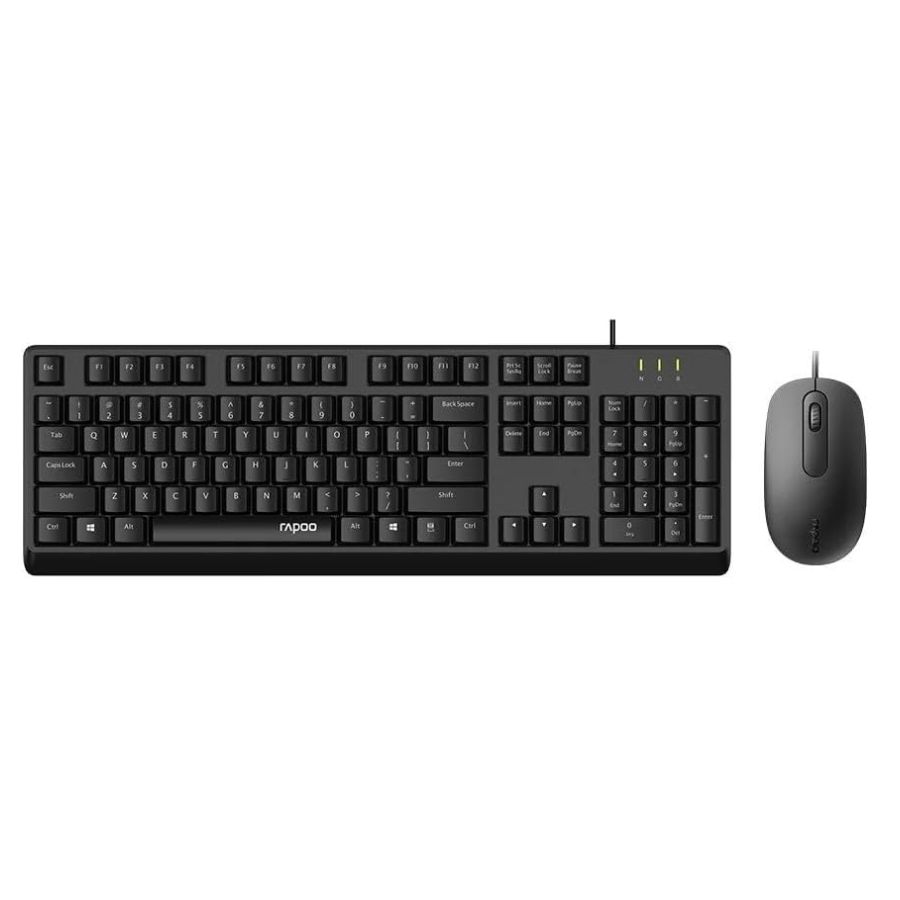 [12899] Rapoo X130PRO Combo clavier/souris filaire FR