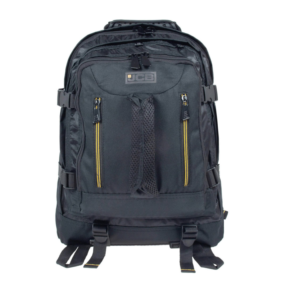 [JCBBP18/BLACK/yellow] Sac à dos JCB BP18 polyvalent avec bretelles réglables NJ