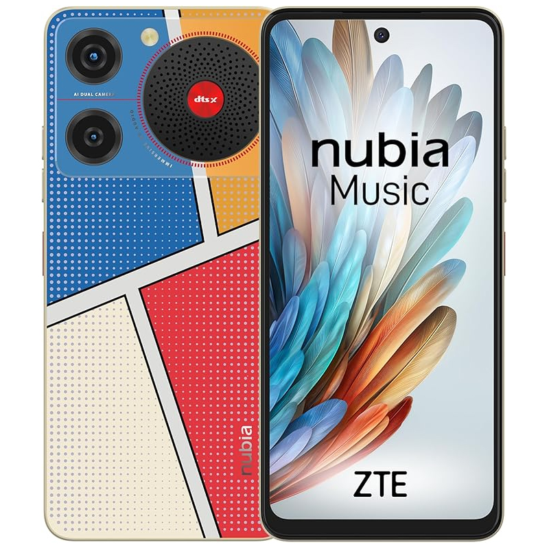 [Z2353POPART] Smartphone ZTE Nubia Music (4+4/128GB) 4G Pop Art
