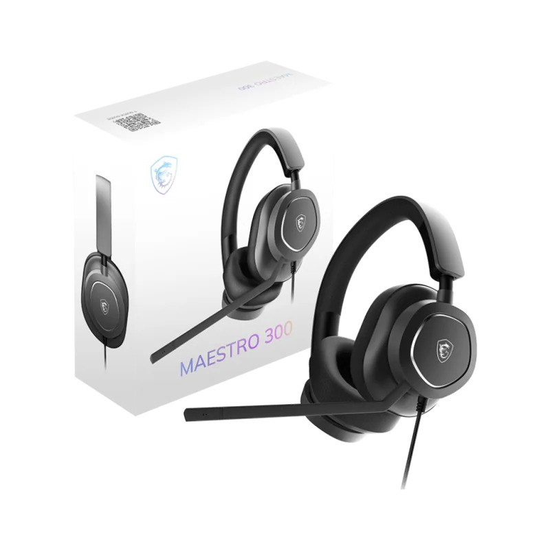[OS3-8ZC8001-000] MSI Casque gaming Maestro 300 - USB (OS3-8ZC8001-000)