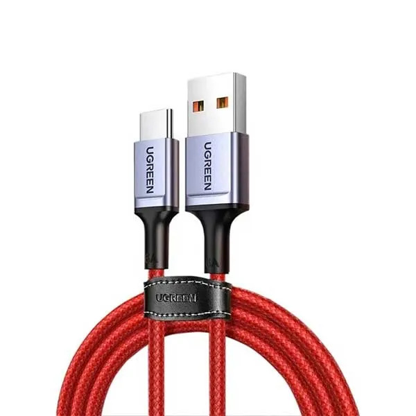 [20527] Ugreen Câble USB-A vers USB-C rouge en alliage d'aluminium 1m (20527)