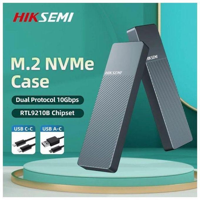 [HS-HUB-MD202] hiksemi Boitier disque dur externe Nvme M.2 SATA SSD (HS-HUB-MD202)