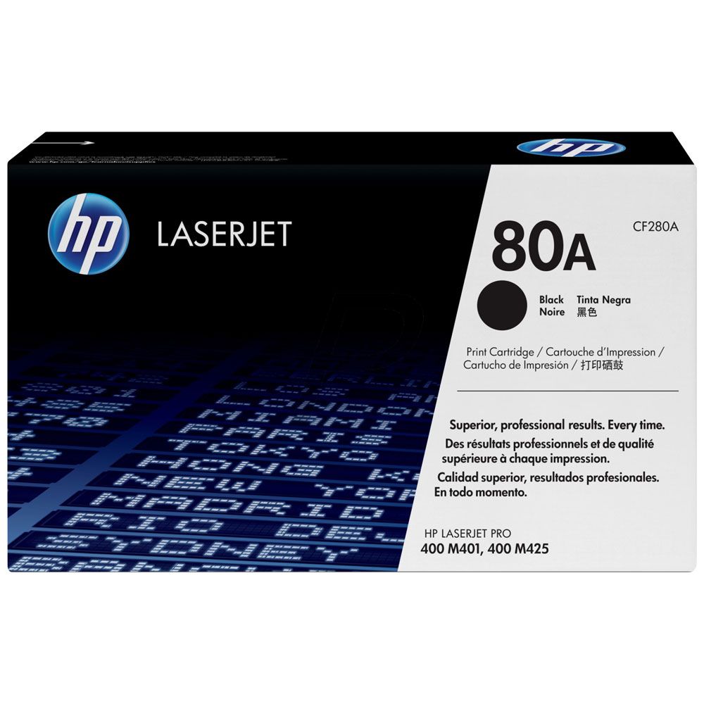 Toner 80A Black (CF280A)