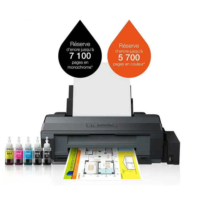 Imprimante Epson EcoTank L1300 A3+ (C11CD81403)