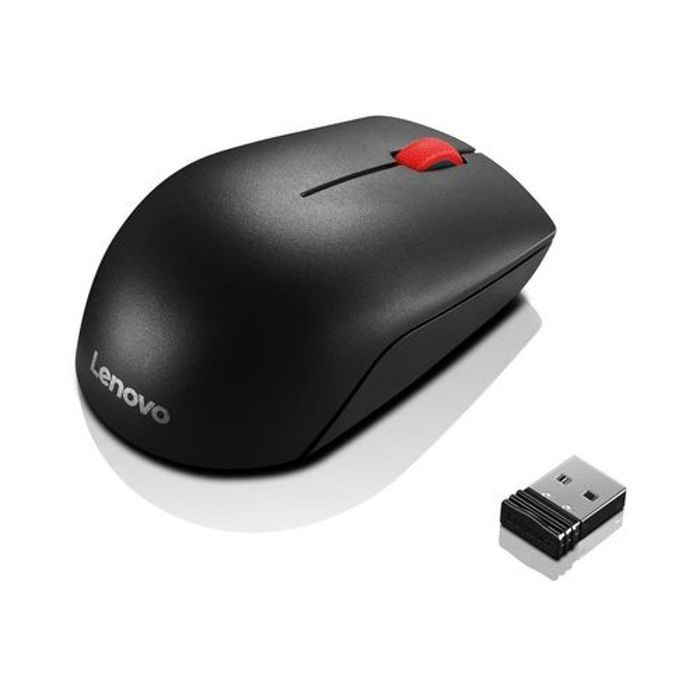 Lenovo Souris sans fil USB Essential Compact (4Y50R20864)