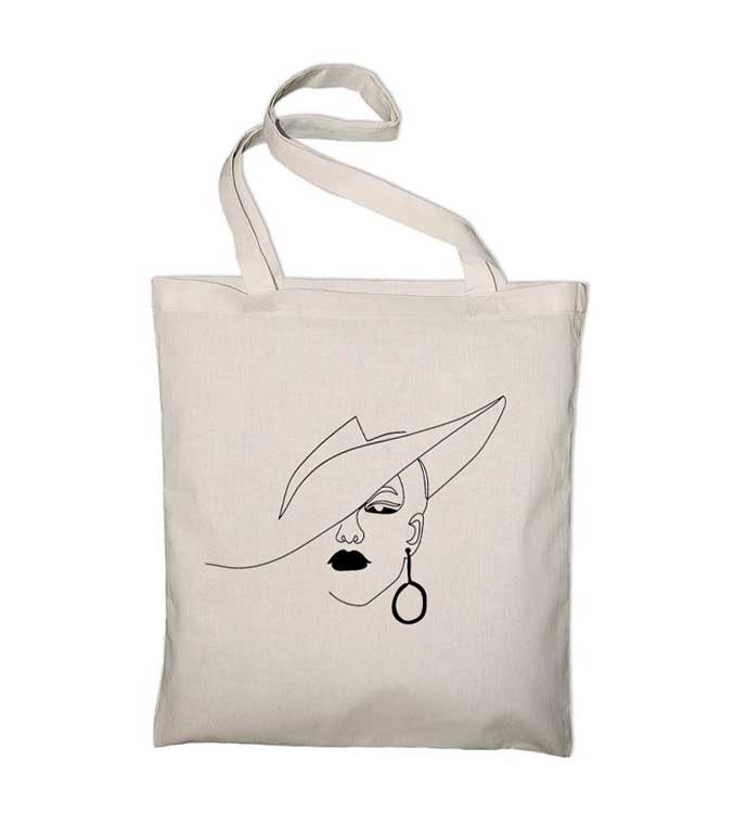 [V13-2041] Tote Bag Smartedge Adventures silhouette