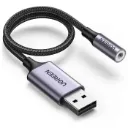Cable Ugreen USB-A vers port audio jack 3.5 mm (30757)