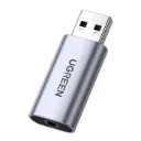 Adaptateur USB-A vers Jack 3.5 mm audio Ugreen (80864)