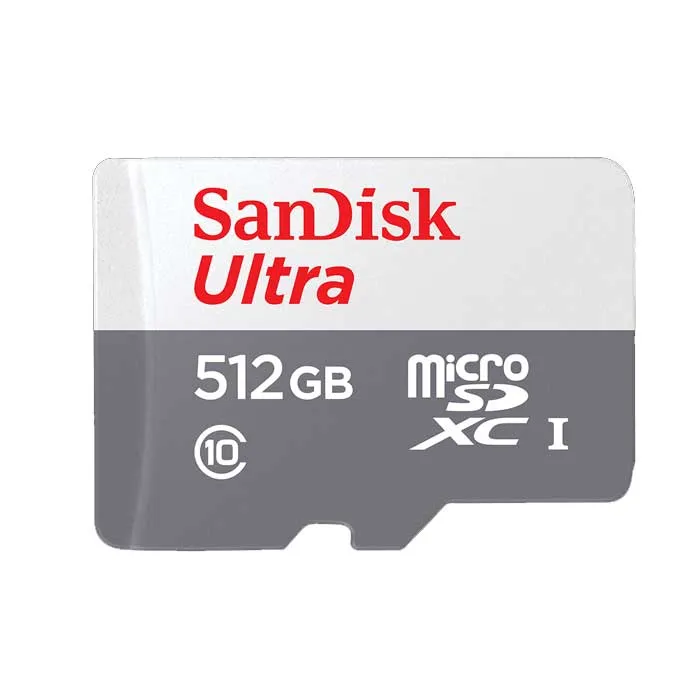 [SDSQUNR-512G-GN3MN] Carte mémoire microSDXC SanDisk Ultra 512 Go