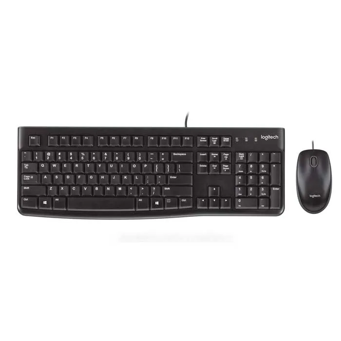 Pack clavier et souris filaire Logitech MK120 AZERTY