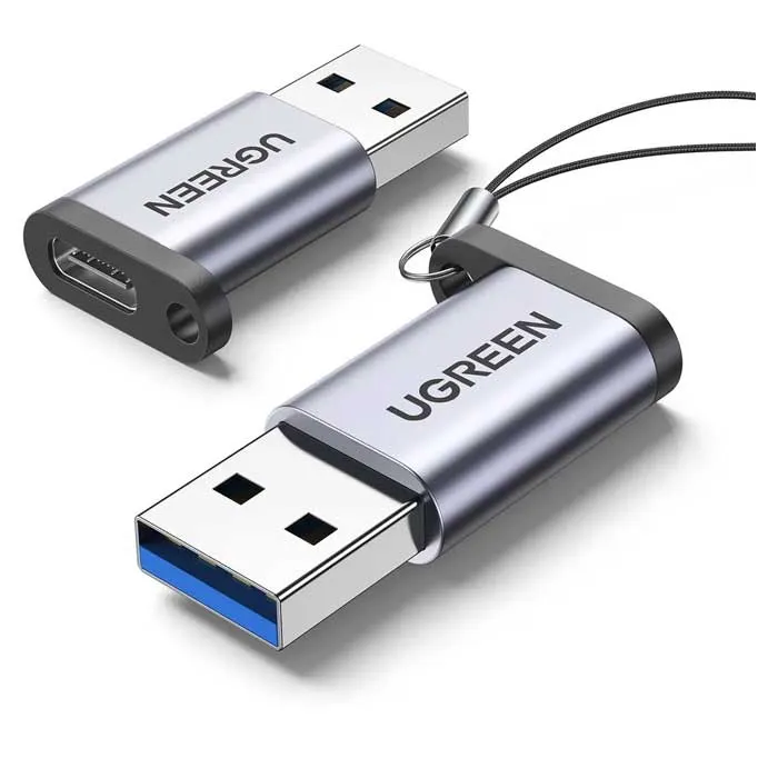 Adaptateur UGREEN USB-A 3.0 vers USB-C Femelle 5 Gbit/s